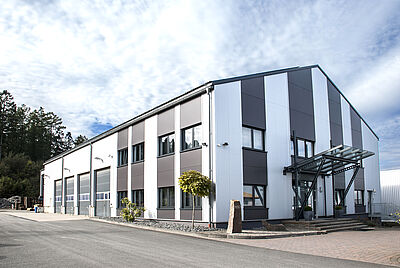 Lagerhalle mit Büro in Wipperfürth für die Firma Wintersberg-Schulte