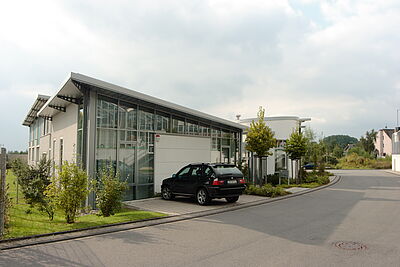 Neubau einer Produktionshalle für die Firma Daniels in Solingen von Schreiber Stahlbau