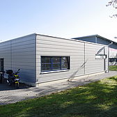 Büroneubau mit Lagerhalle für die Stadt Solingen erstellt durch Schreiber Stahlbau