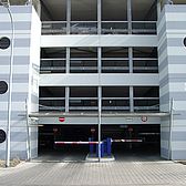 Stahlbetonfertigteilfassade eines Parkhauses von Schreiber Stahlbau in Kaiserslautern