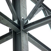 Knotenpunkt Detail Fachwerkträger Stahlbau von Schreiber Stahlbau