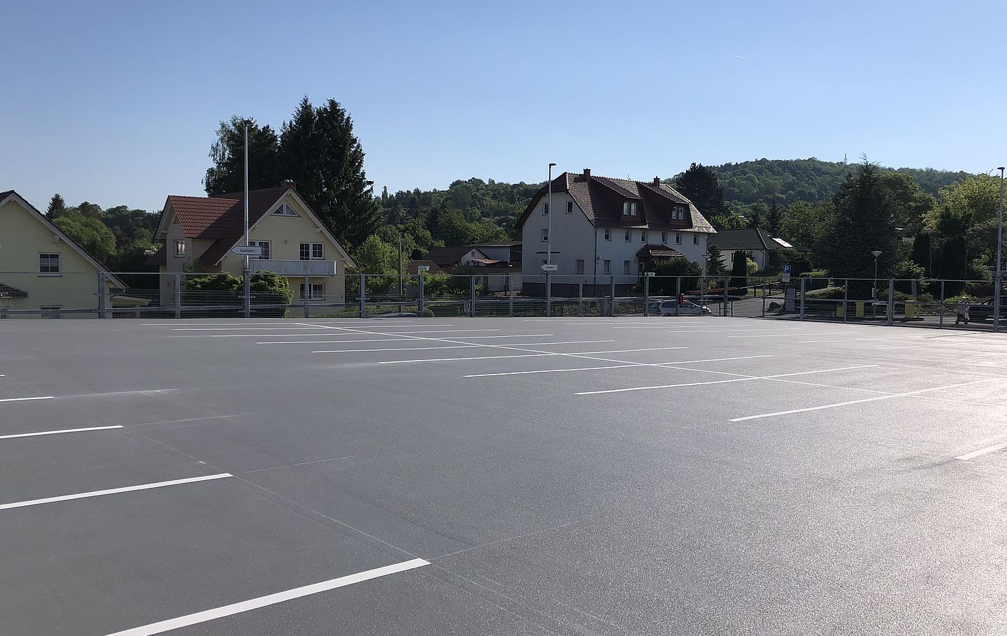 Neubau Parkdeck Parhaus für die Georg Servicegesellschaft in Eisenach von Schreiber Stahlbau