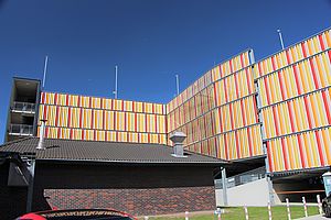 Schreiber Stahlbau stellt Parkhaus in Monheim fertig