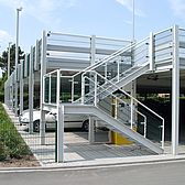 Neubau eines Parkdecks für ein Krankenhaus in Stadtlohn von Schreiber Stahlbau