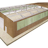 Systemhalle TYP TW600 - TW1200 von Schreiber Stahlbau