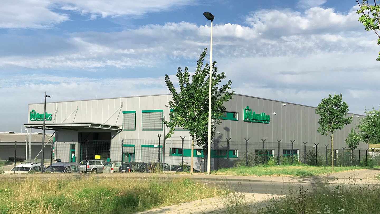 Stahlhalle mit Kranbahn in Solingen von Schreiber Stahlbau