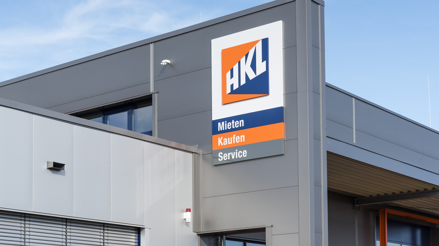 Hallenneubau für die Firma HKL Neuss von Schreiber Stahlbau