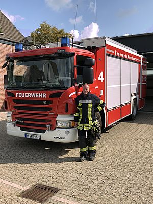 Andrej brennt für Schreiber und löscht jedes Feuer - Schreiber Inside