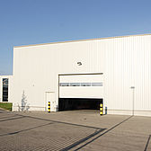 Neubau einer Produktionshalle in Monheim von Schreiber Stahlbau