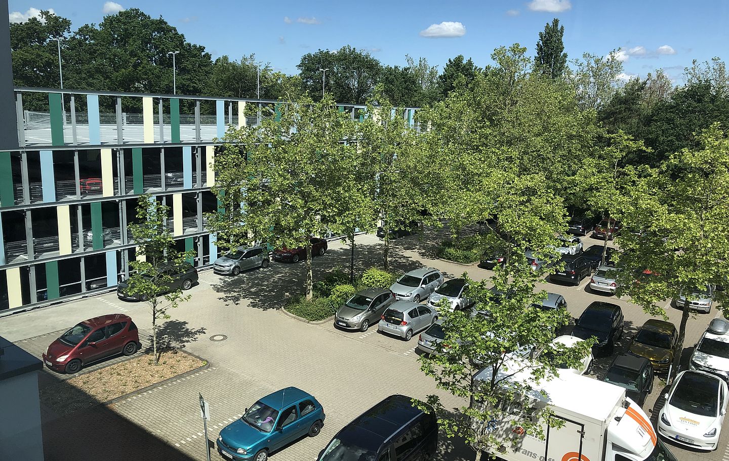 Parkhaus für Sankt Elisabeth Hospital in Guetersloh von Schreiber Stahlbau