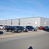 Produktionshalle in Soest für das Unternehmen Kverneland von Schreiber Stahlbau