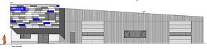 Bau einer Gewerbehalle in Weinheim mit Schreiber Stahlbau 