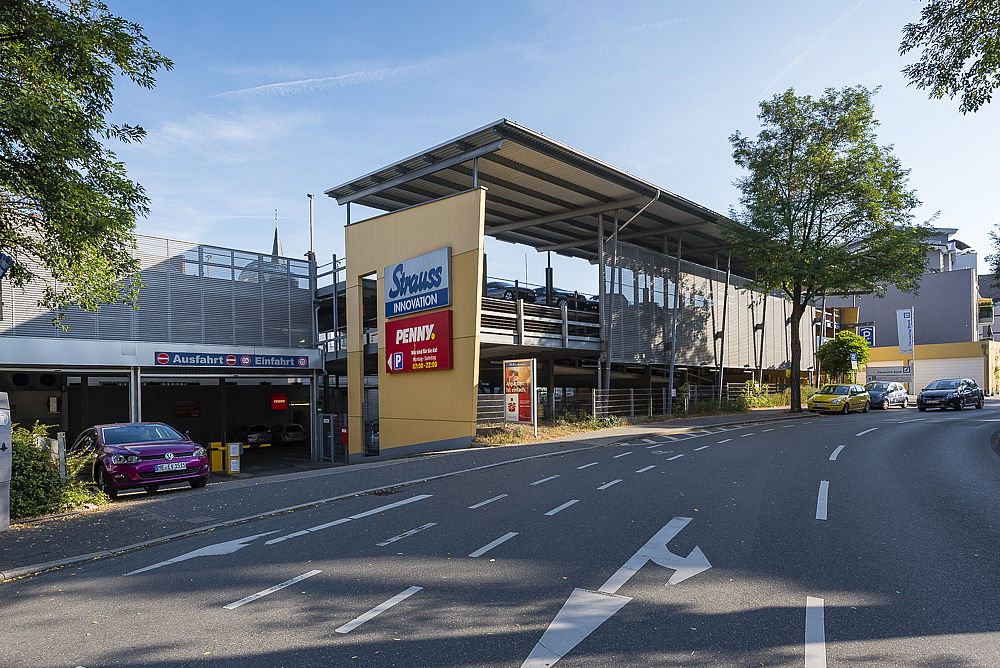 Neubau Parkhaus Innenstadt Hilden durch Schreiber Stahlbau