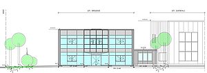 Gewerbehalle und Bürogebäude für Becon in Gummersbach von Schreiber Stahlbau