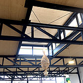 Hallentragwerk in Stahl von Schreiber Stahlbau für den Hallenbau Holz Fiene in Kamen