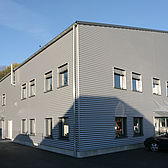 Neubau einer Lagerhalle mit Büro in Wipperfürth für den Energieversorger BEW von Schreiber Stahlbau