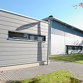 Lagerhallenneubau mit Büro in Solingen von Schreiber Stahlbau