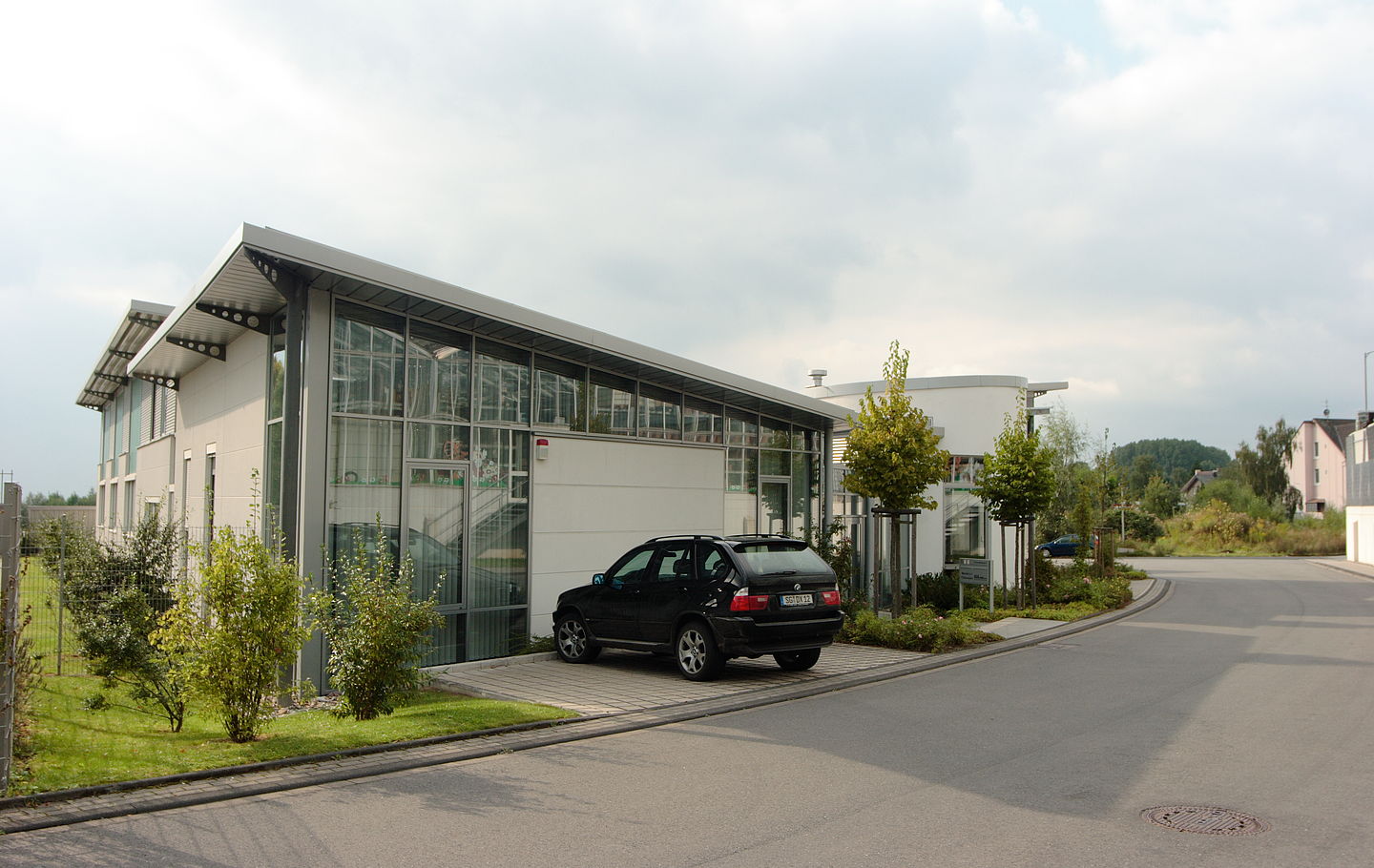 Neubau einer Produktionshalle für die Firma Daniels in Solingen von Schreiber Stahlbau