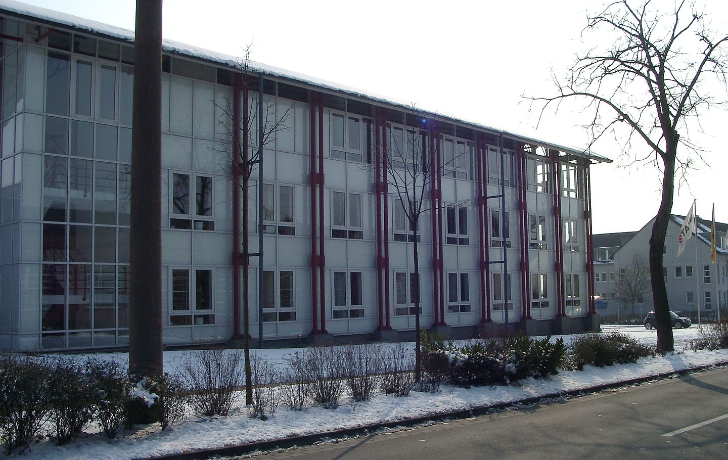 Neubau Bürogebäude in Staghlbauweise für die Firma Visaton von Schreiber Stahlbau
