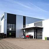 Neubau Gewerbehalle als Produktionshalle in Gummersbach von Schreiber Stahlbau