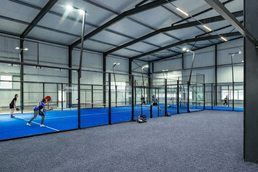 Neubau Padelhalle in Gummersbach