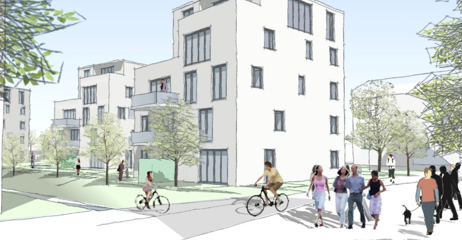 Rutjes Wohnungsverwaltung baut Quartiersgarage in Bochum mit Schreiber Stahlbau